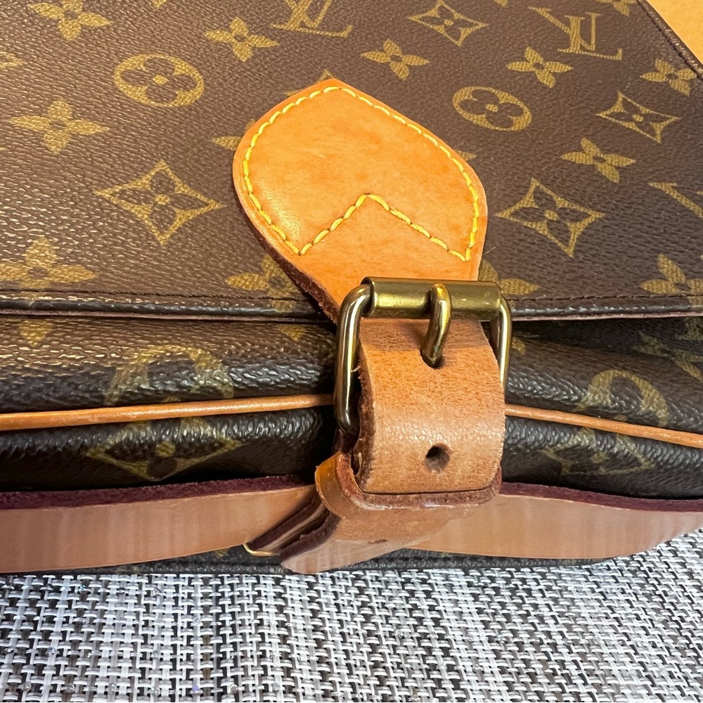 Louis Vuitton Vintage Cartouchiere MM Monogram Crossbody Bag - Picture 8 of 15